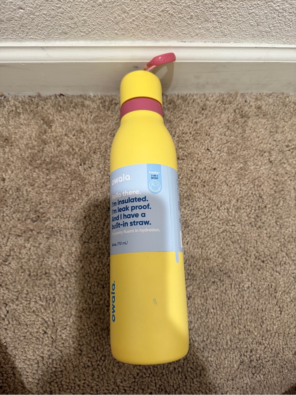 “New” Owala Insulated Straw Bottle